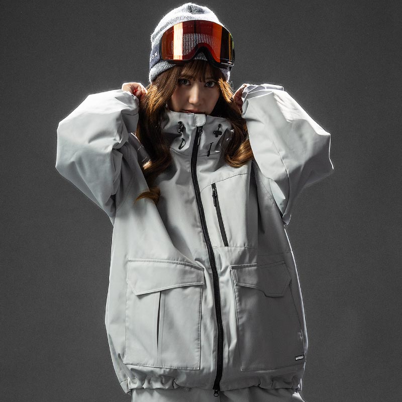 Ships in Mid-November – Unisex Snowboard Jacket and Pants Set, Solid Color Snowboarding Outfit, Ski and Snow Wear, 2-Piece Winter Sports Set for Men and Women