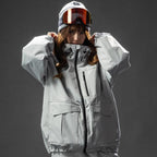Ships in Mid-November – Unisex Snowboard Jacket and Pants Set, Solid Color Snowboarding Outfit, Ski and Snow Wear, 2-Piece Winter Sports Set for Men and Women