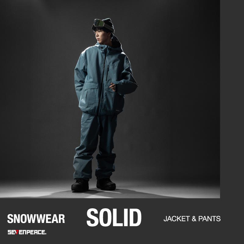 Ships in Mid-November – Unisex Snowboard Jacket and Pants Set, Solid Color Snowboarding Outfit, Ski and Snow Wear, 2-Piece Winter Sports Set for Men and Women